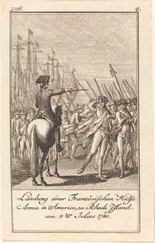 The History of the United States, 1783/1784. Creator: Daniel Nikolaus Chodowiecki