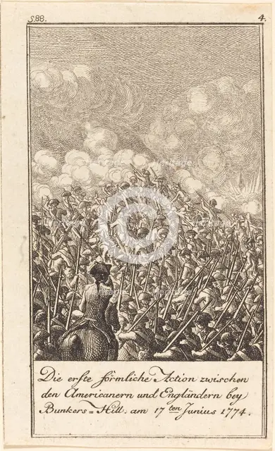 The History of the United States, 1783/1784. Creator: Daniel Nikolaus Chodowiecki.