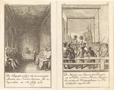The History of the United States, 1783/1784. Creator: Daniel Nikolaus Chodowiecki