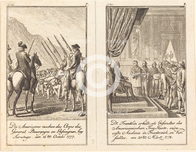 The History of the United States, 1783/1784. Creator: Daniel Nikolaus Chodowiecki.