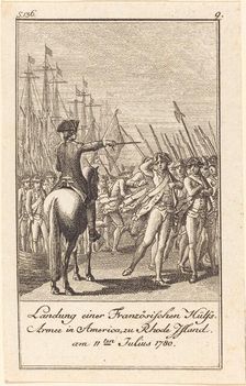 The History of the United States, 1783/1784. Creator: Daniel Nikolaus Chodowiecki