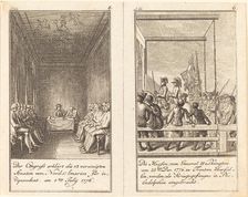 The History of the United States, 1783/1784. Creator: Daniel Nikolaus Chodowiecki