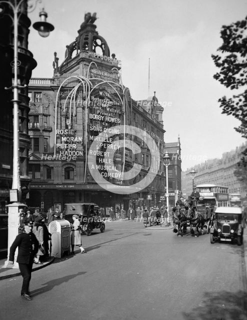 The Hippodrome, Charing Cross Road, Westminster, London, (c1930s?). Creator: Unknown.