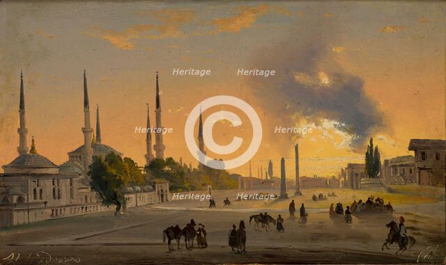 The Hippodrome of Constantinople, 1843.