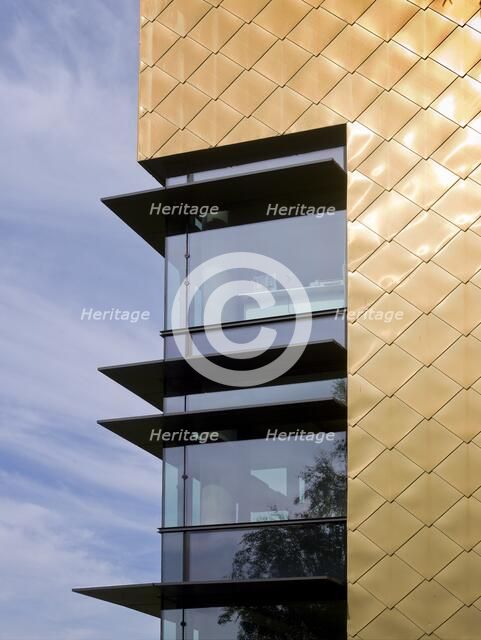 The Hive, University and public library, Sawmill Walk, the Butts, Worcester, Worcestershire, 2012. Artist: Steve Cole.