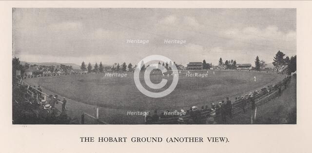 The Hobart Cricket Ground, Tasmania, Australia, 1912. Artist: Unknown.