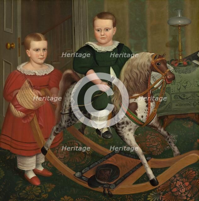 The Hobby Horse, c. 1840. Creator: Robert Peckham.