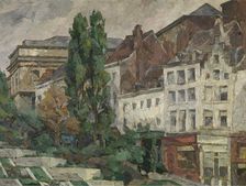 The Hofberg at Brussels, 1921. Creator: Arthur Navez
