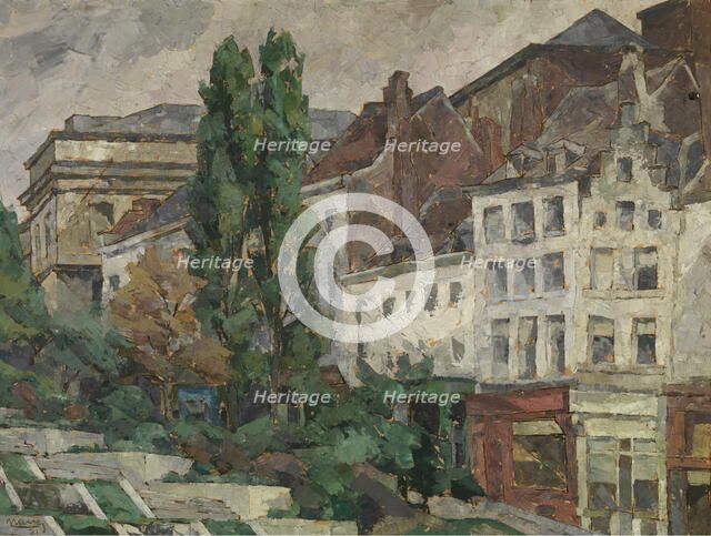 The Hofberg at Brussels, 1921. Creator: Arthur Navez.