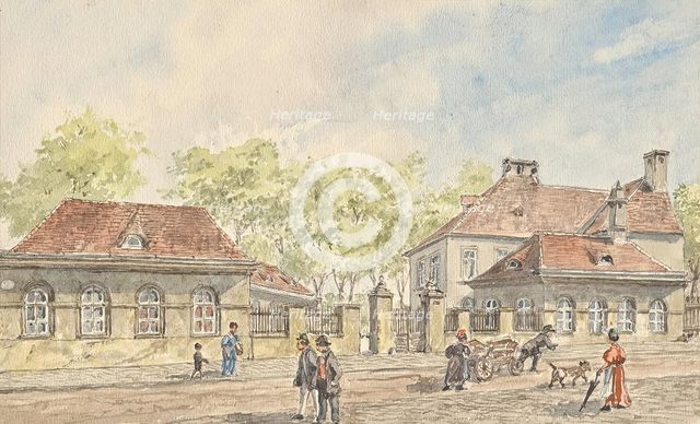 The Hohlweggasse in Vienna-Landstrasse, around 1890. Creator: Gustav Korompay.