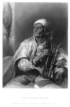 The Hooka-Badar c1820-1850.Artist: C Cousen