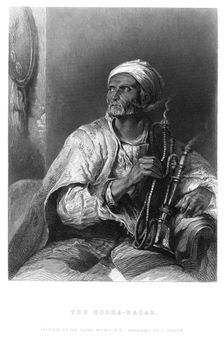 The Hooka-Badar c1820-1850.Artist: C Cousen