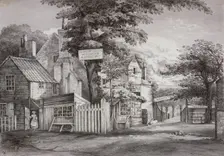 The Hoop and Toy Inn on Brompton Road, Kensington, London, c1820. Artist: Anon