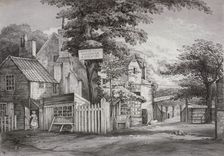 The Hoop and Toy Inn on Brompton Road, Kensington, London, c1820. Artist: Anon