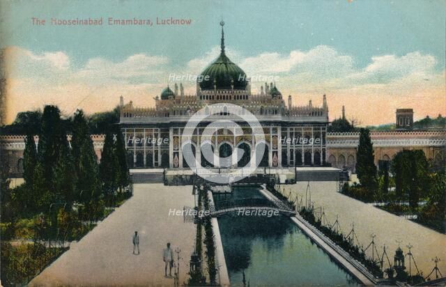 'The Hooseinabad Emambara, Lucknow', c1900. Artist: Unknown.