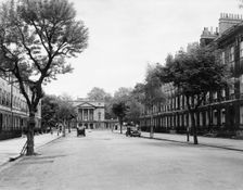The Holburne Museum from Great Pulteney Street, Bath, Somerset, c1955. Creator: Arthur Charles Kirby Ware