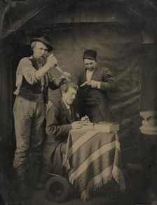 The Hold-Up, 1880s. Creator: Unidentified Photographer