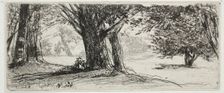 The Holly Field. Creator: Francis Seymour Haden (British, 1818-1910)