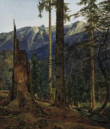 The Höllengebirge near Ischl, 1834. Creator: Ferdinand Georg Waldmuller
