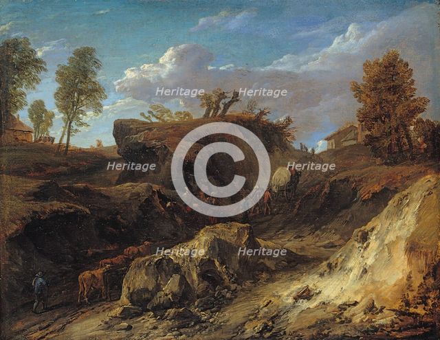 The Hollow Road, c. 1700. Creator: Cornelis Huysmans.