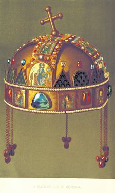The Holy Crown of Hungary,1895. Creator: Unknown