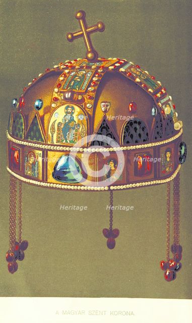 The Holy Crown of Hungary,1895. Creator: Unknown.