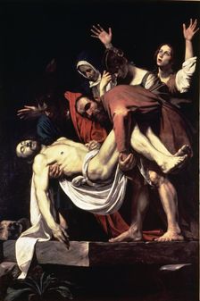 The holy burial 1602 - 1604, Caravaggio