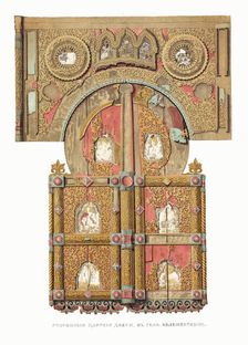 The Holy Gates (The Royal Doors) in the Church of the Ascension, Kolomenskoye, 1849-1853. Creator: Solntsev, Fyodor Grigoryevich (1801-1892)