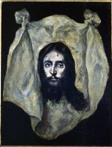 The Holy Face 16th century. Creator: El Greco (Domeniko Theotokopoulos, llamado) (1541 - 1614)