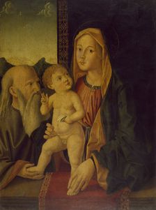The Holy Family, 1490-1520. Creator: Workshop of Marco Palmezzano
