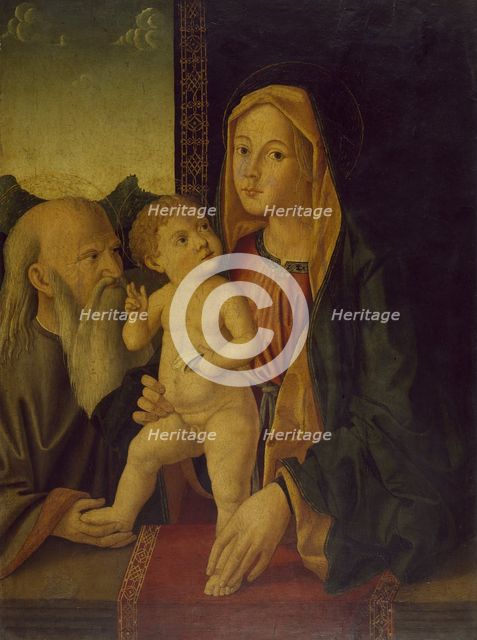 The Holy Family, 1490-1520. Creator: Workshop of Marco Palmezzano.
