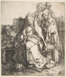 The Holy Family, 1512-13. Creator: Albrecht Durer
