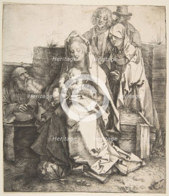 The Holy Family, 1512-13. Creator: Albrecht Durer.
