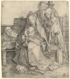 The Holy Family, 1512/1513. Creator: Albrecht Durer