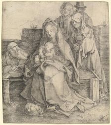 The Holy Family, 1512/1513. Creator: Albrecht Durer