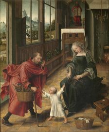 The Holy Family, 1515. Creator: Master of the Legend of the Magdalen