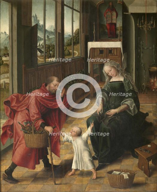 The Holy Family, 1515. Creator: Master of the Legend of the Magdalen.