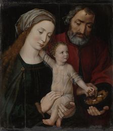 The Holy Family, 1525-1530. Creator: Benson, Ambrosius (1495-1550)