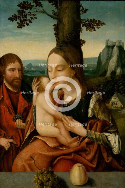 The Holy Family, 1530. Creator: Master of Antwerp (active ca. 1520).