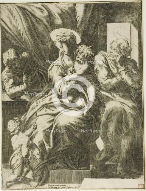 The Holy Family, 1568. Creator: Orazio de Sanctis.