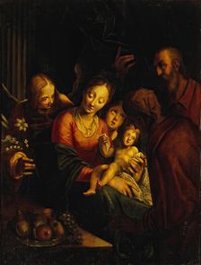 The Holy Family, 1589. Creator: Hans von Aachen