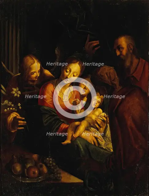 The Holy Family, 1589. Creator: Hans von Aachen.