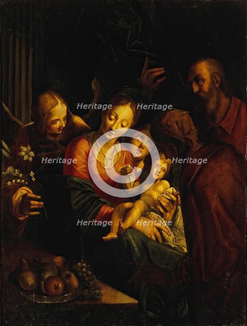 The Holy Family, 1589. Creator: Hans von Aachen.