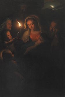 The Holy Family, 1600-1699. Creator: Godfried Schalcken