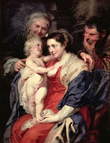 The Holy Family 1639, by Peter Paul Rubens