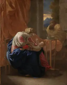 The Holy Family, 1641. Creator: Nicolas Poussin