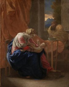 The Holy Family, 1641. Creator: Nicolas Poussin