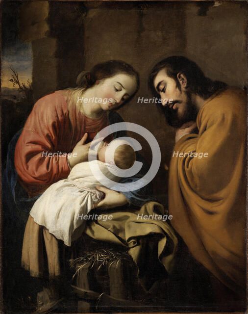 The Holy Family, 1659. Creator: Zurbarán, Francisco, de (1598-1664).