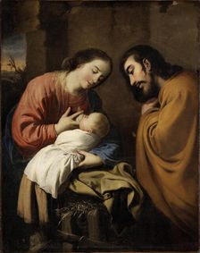 The Holy Family, 1659. Creator: Zurbarán, Francisco, de (1598-1664)