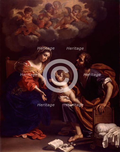 The Holy Family, 1682. Creator: Benedetto Gennari.